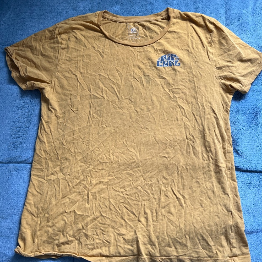 Oversized rip curl t-shirt